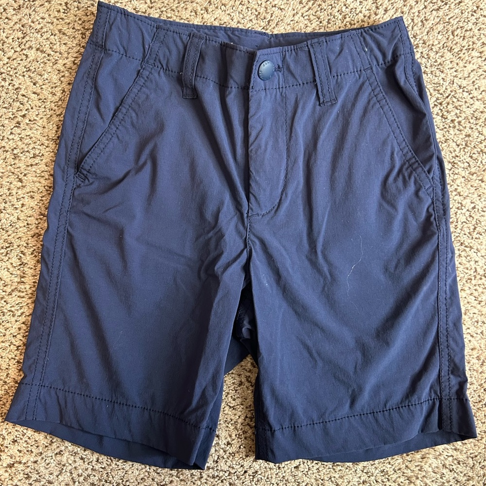 Blue boys gap tech shorts Sz 7